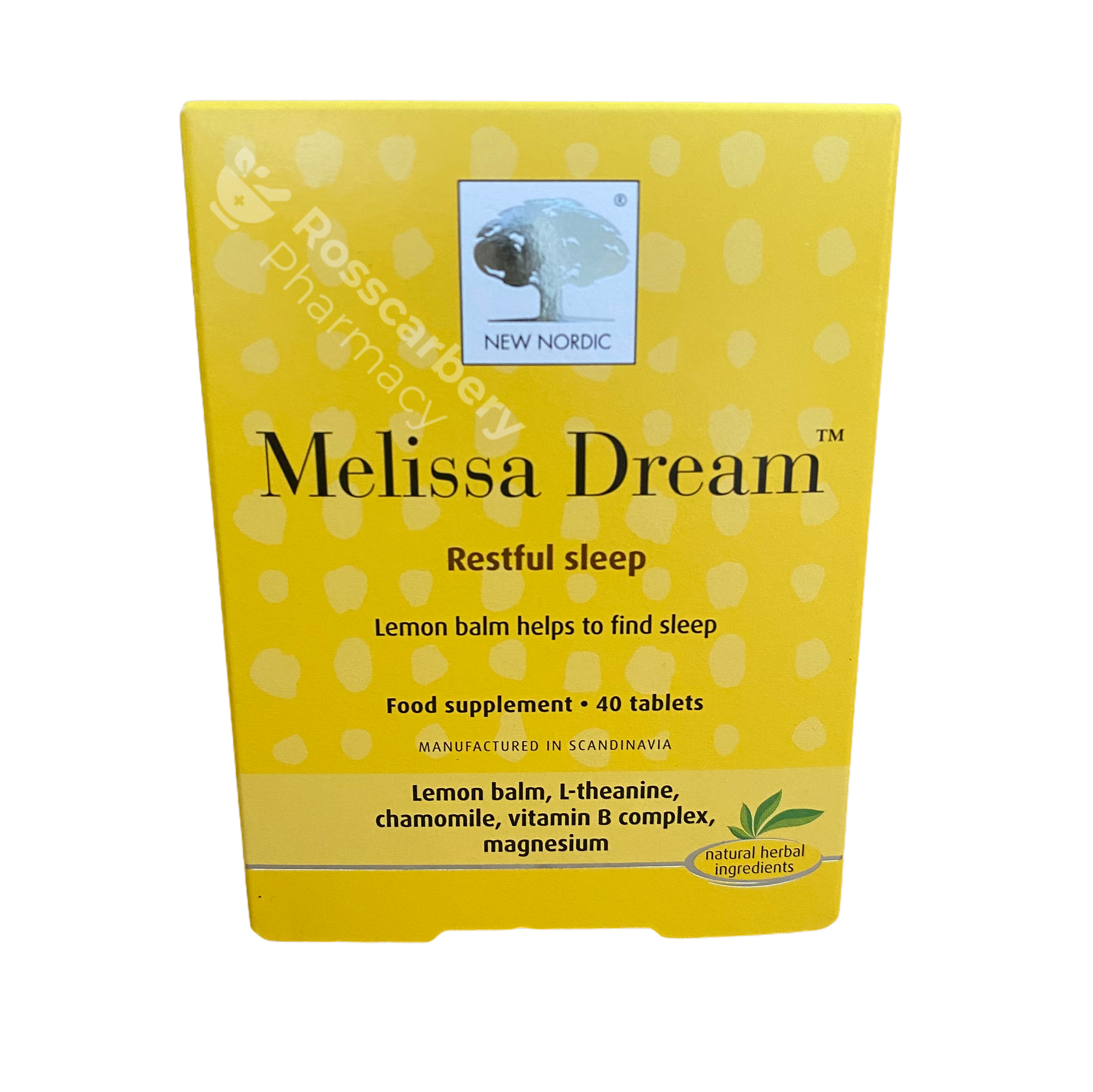 Melissa Dreams Restful Sleep - 40 Tablets
