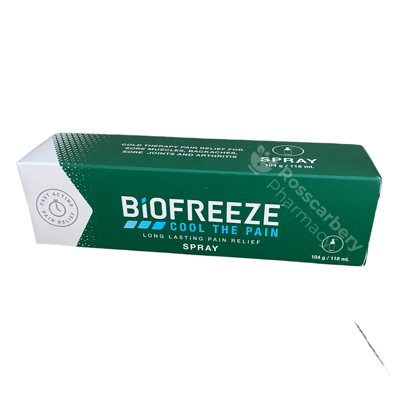 Biofreeze Long Lasting Pain Relief Spray - 118ml