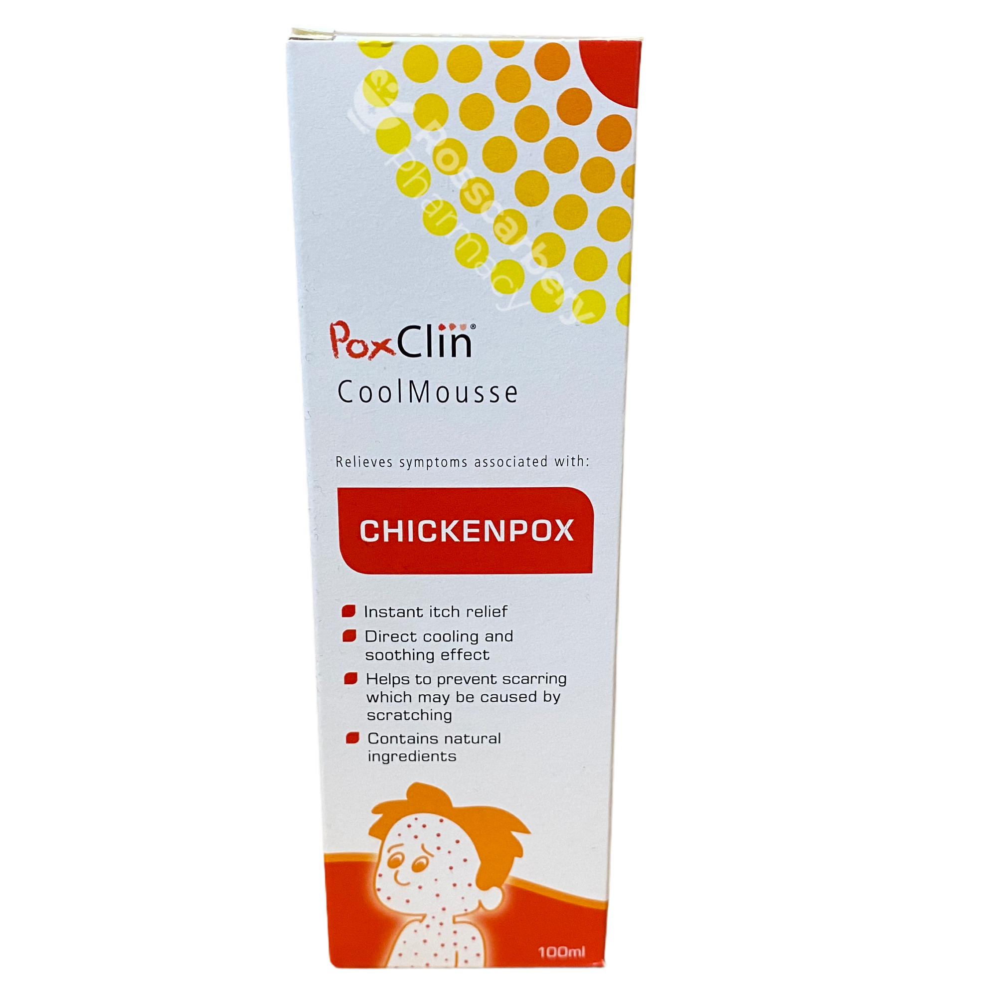 PoxClin Cool Mousse Chickenpox