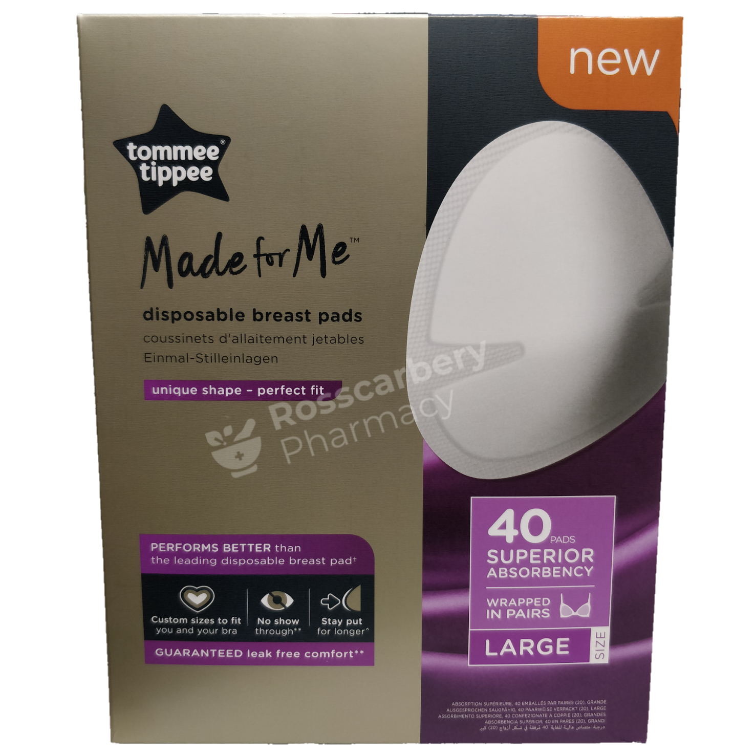 Disposable Breast Pads - Large