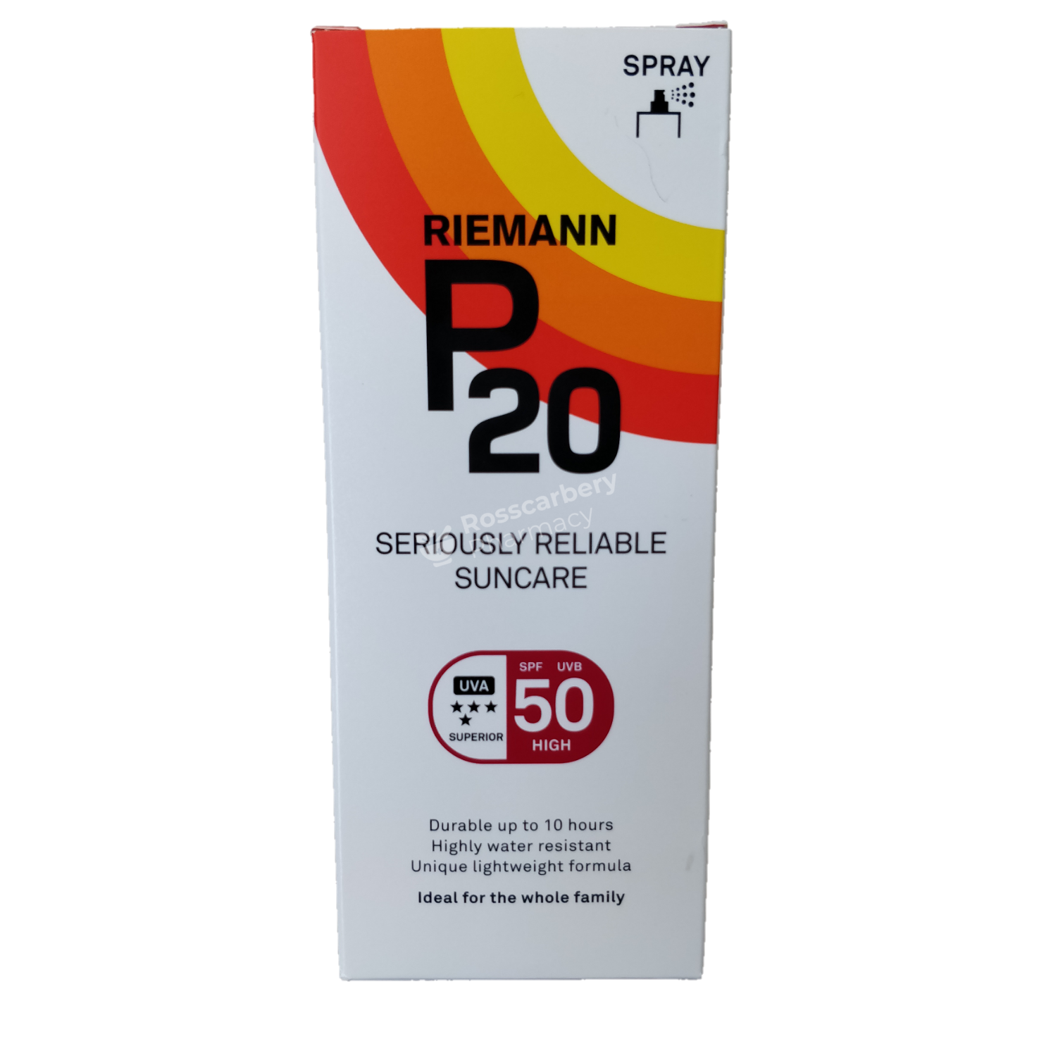 RIEMANN P20 Spray SPF50 High