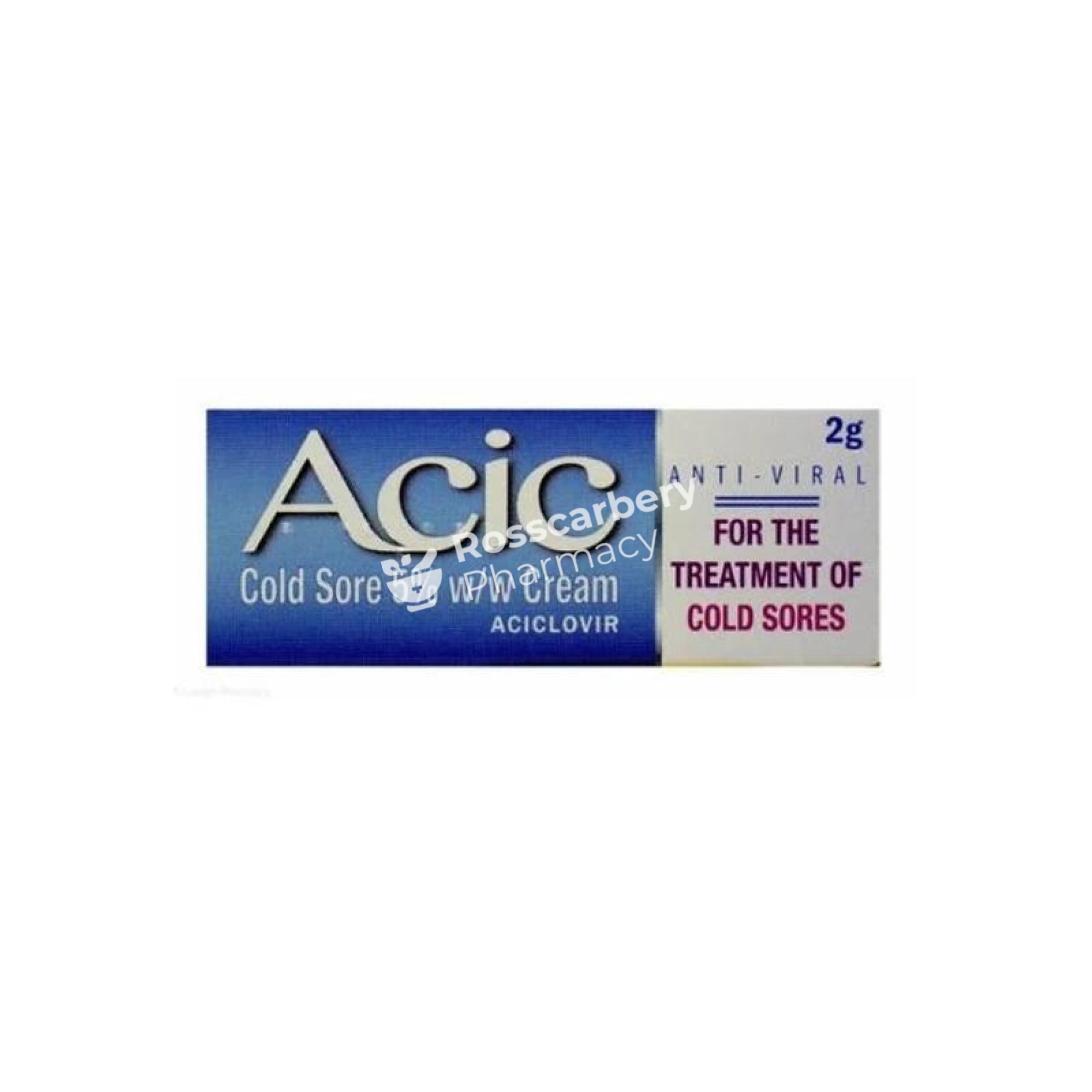 Acic Cold Sore 5% W/w Cream Mouth Ulcers & Sores