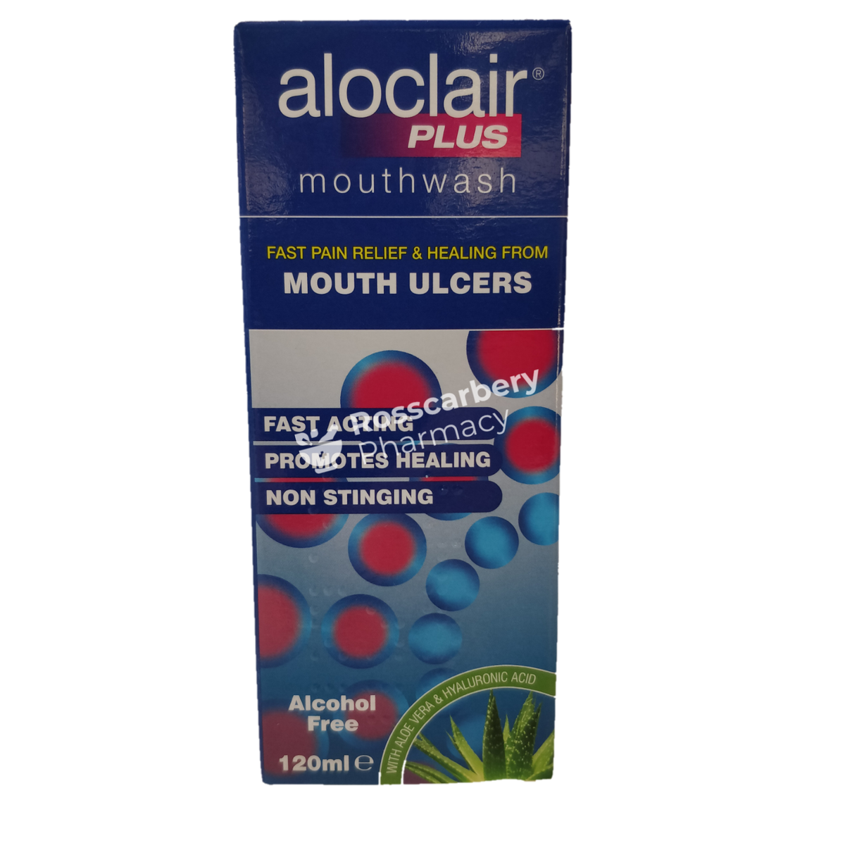 Aloclair Plus Mouthwash - Pain Relief &amp; Healing From Mouth Ulcers Cold Sores