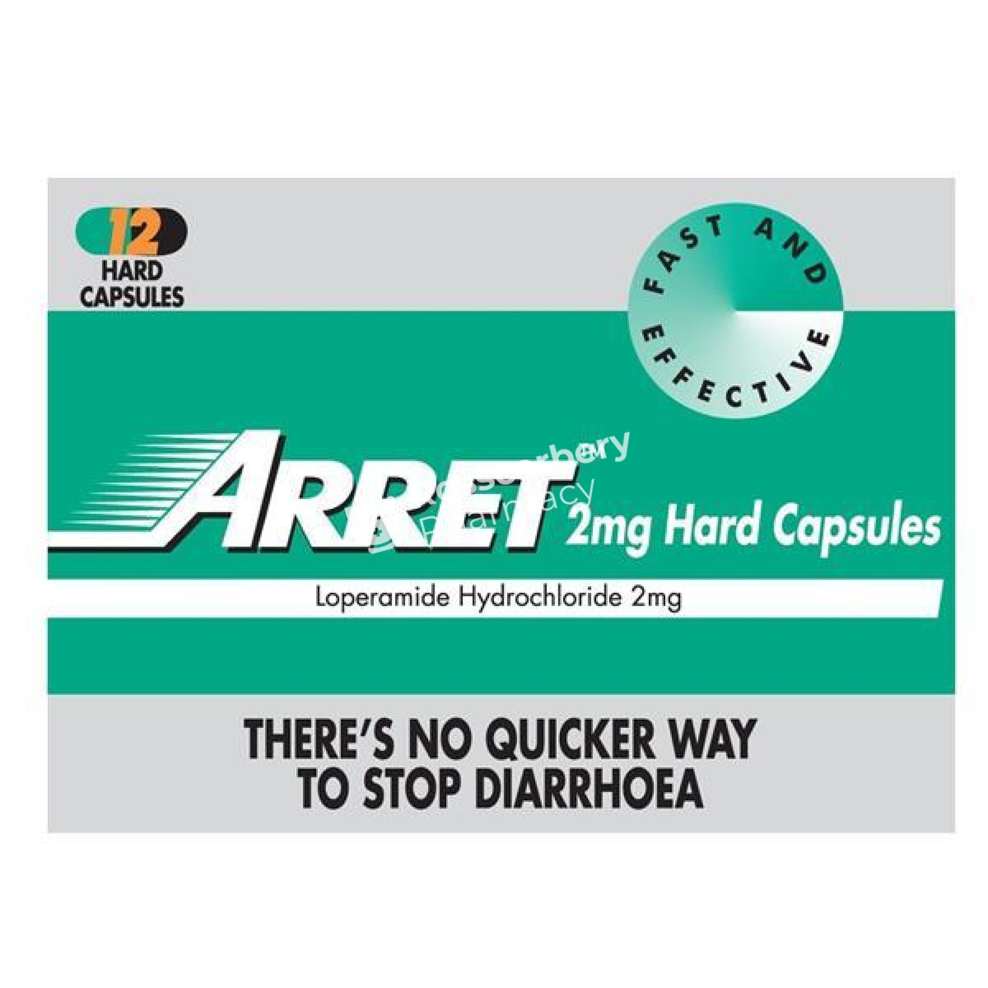 Arret 2Mg Hard Capsules Acid Indigestion & Reflux