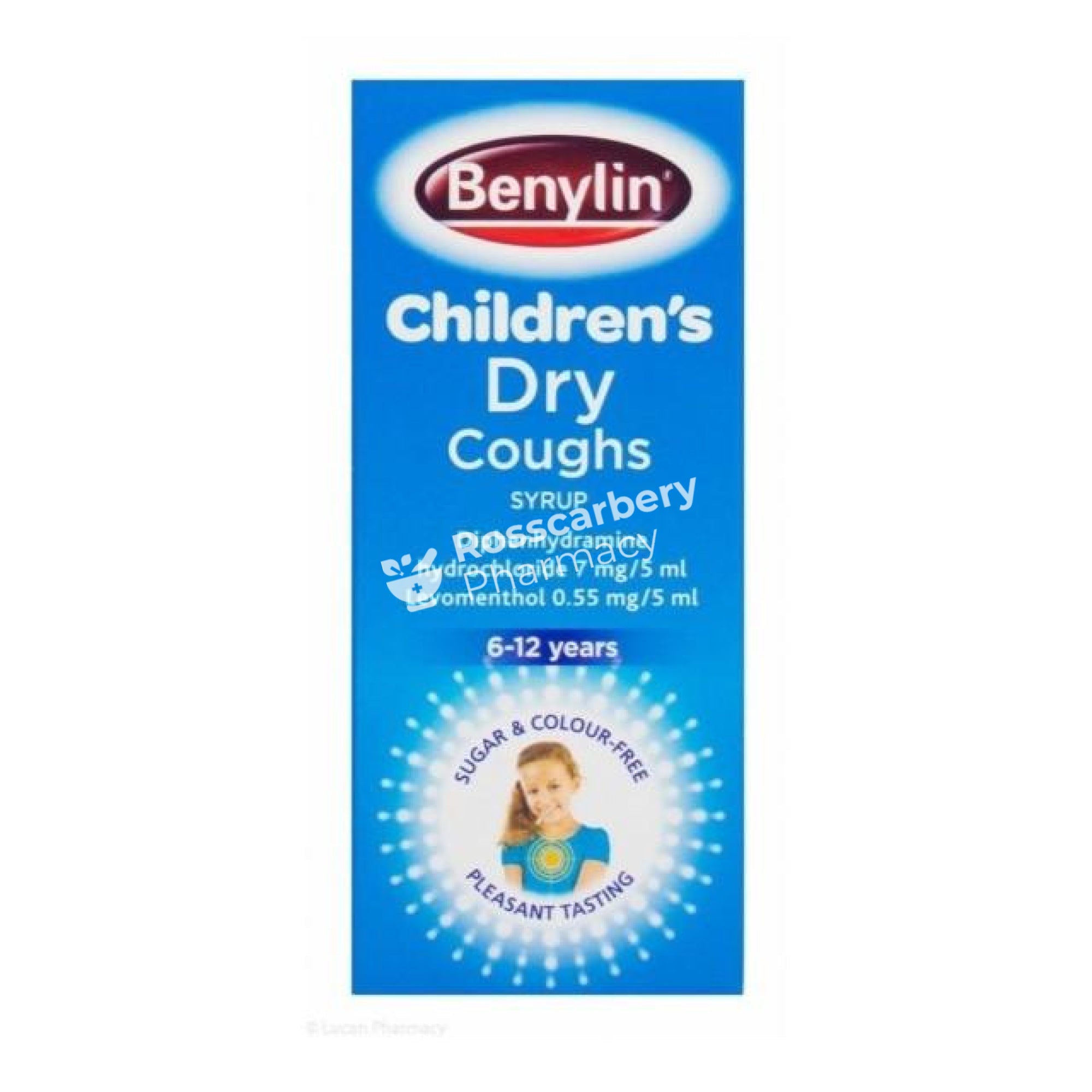 Benylin Childrens Dry Cough Syrup Bottles