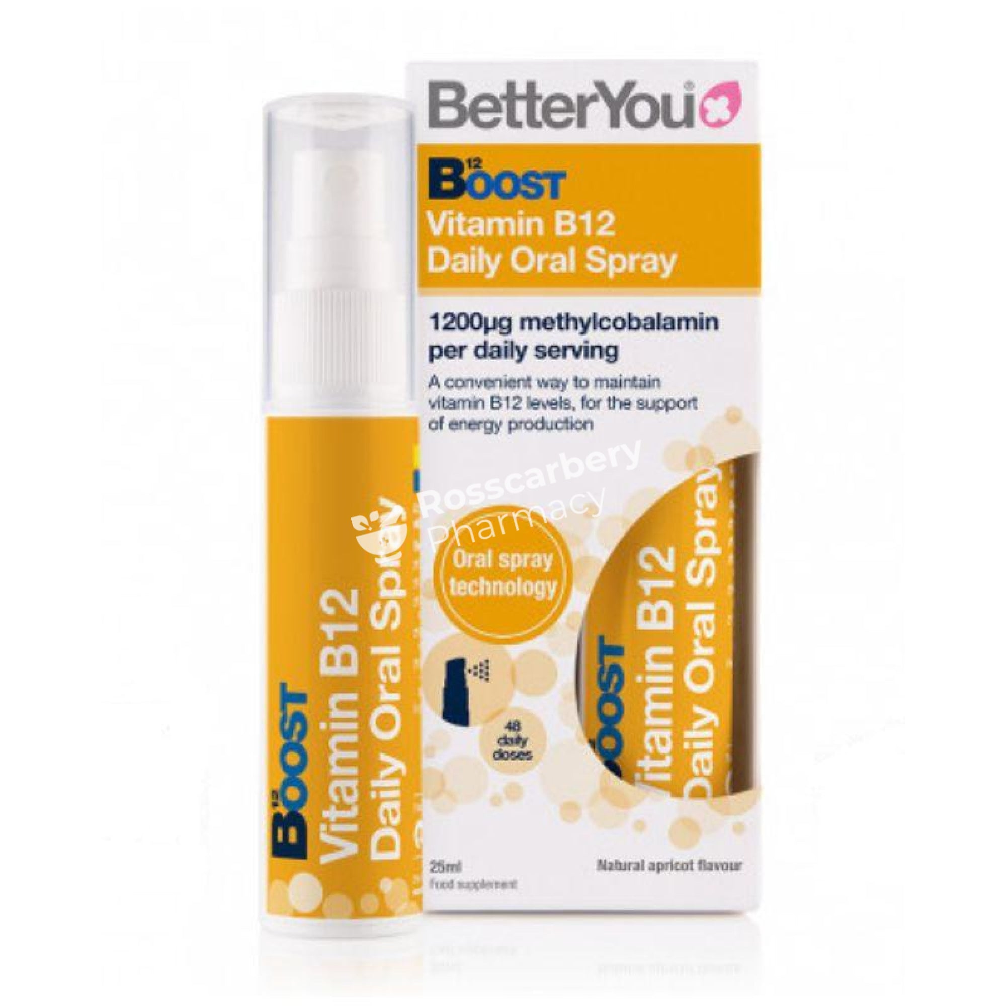 Betteryou Boost Vitamin B12 Daily Oral Spray Energy & Wellbeing