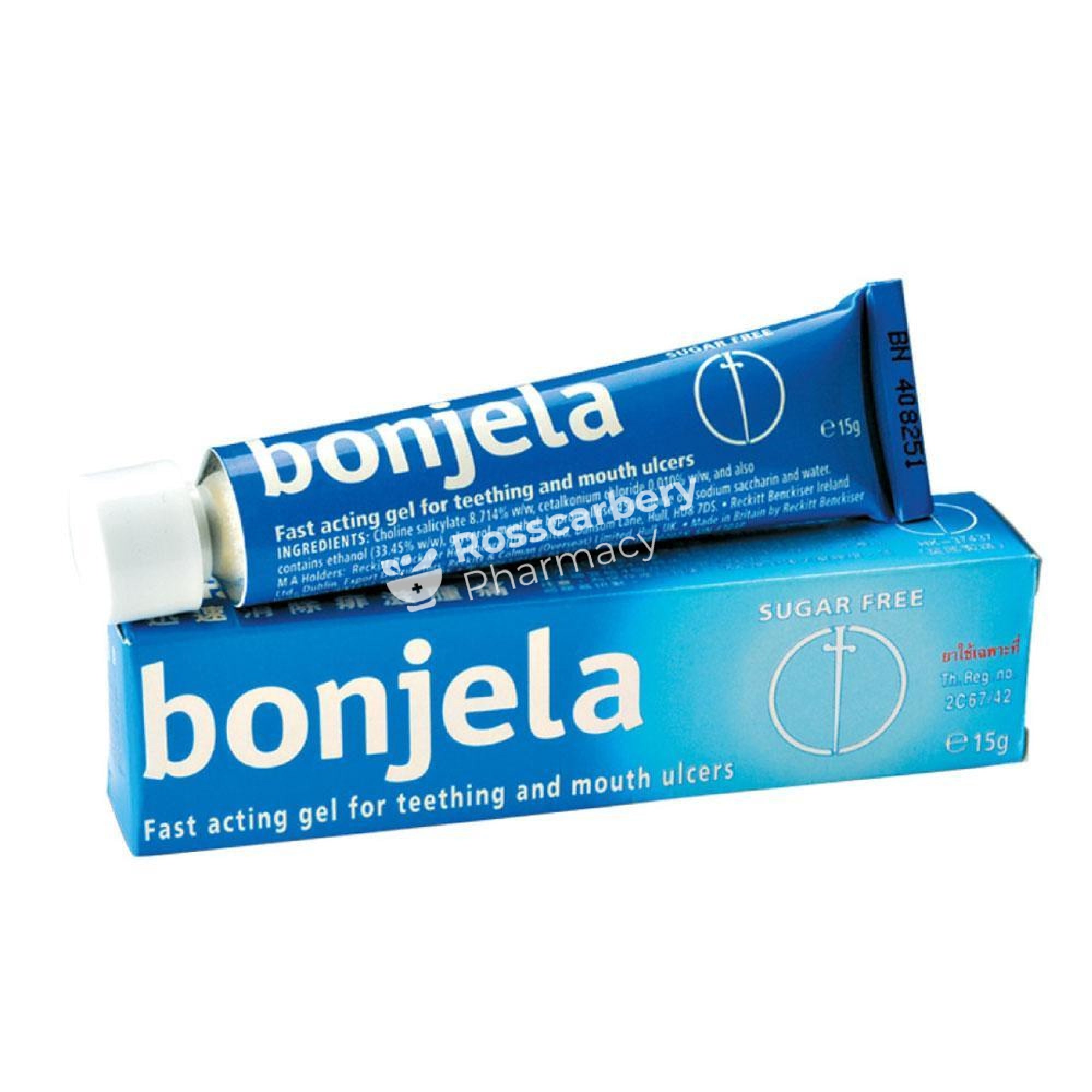 Bonjela - Sugar Free Mouth Ulcers & Cold Sores