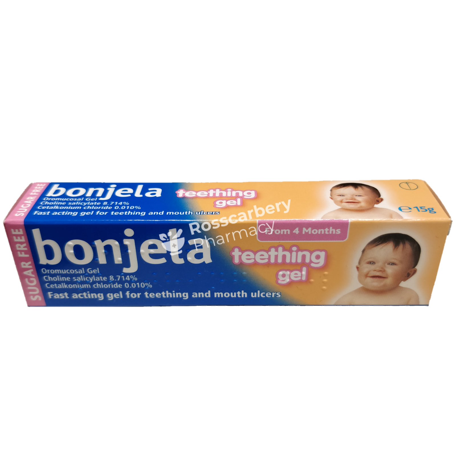 Bonjela Sugar Free Teething Gel 4M+