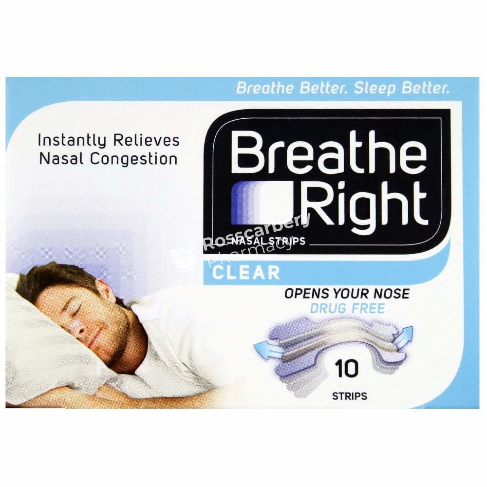 Breathe Right Nasal Strips Clear Congestion
