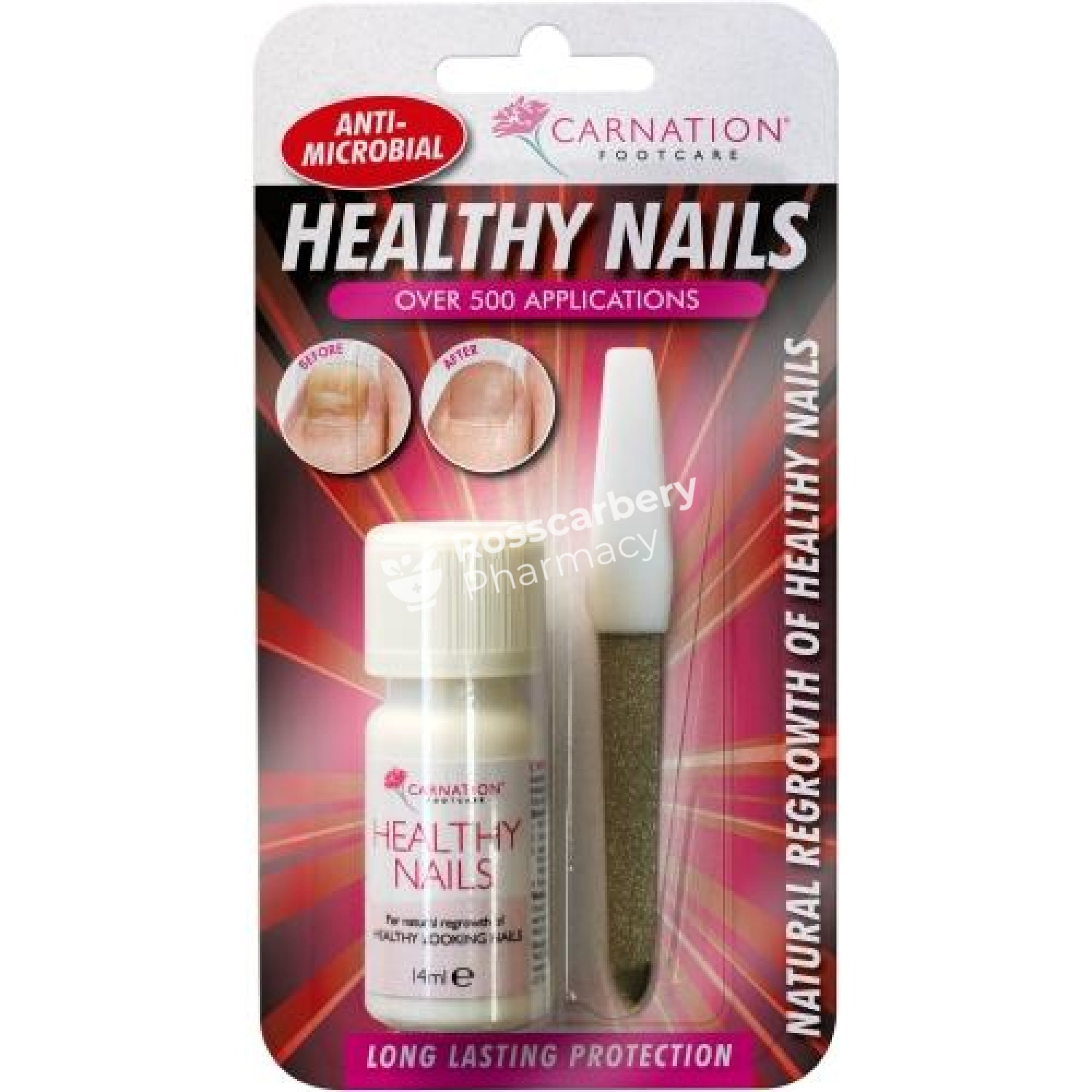 Carnation Footcare Healthy Nails Toe & Nail Care