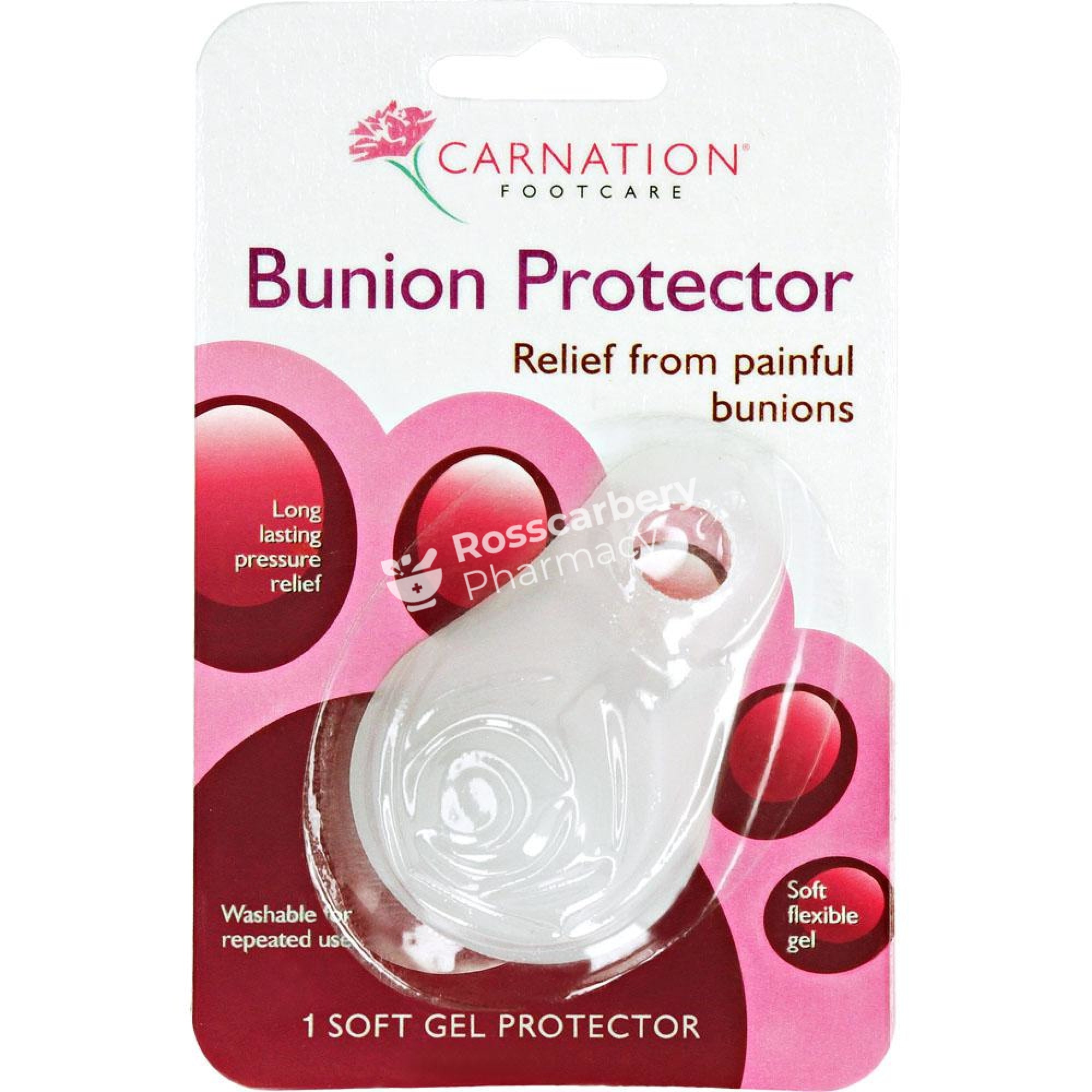 Carnation Footcare Soft Gel Bunion Protector Blister & Care