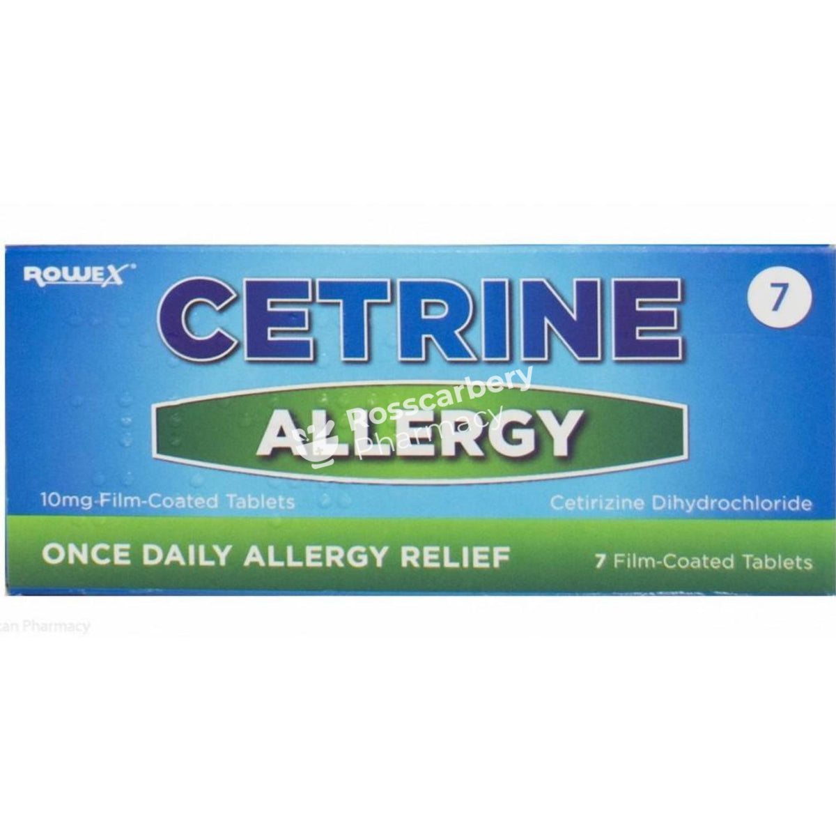 Cetrine Allergy 10Mg Film-Coated Tablets Antihistamines