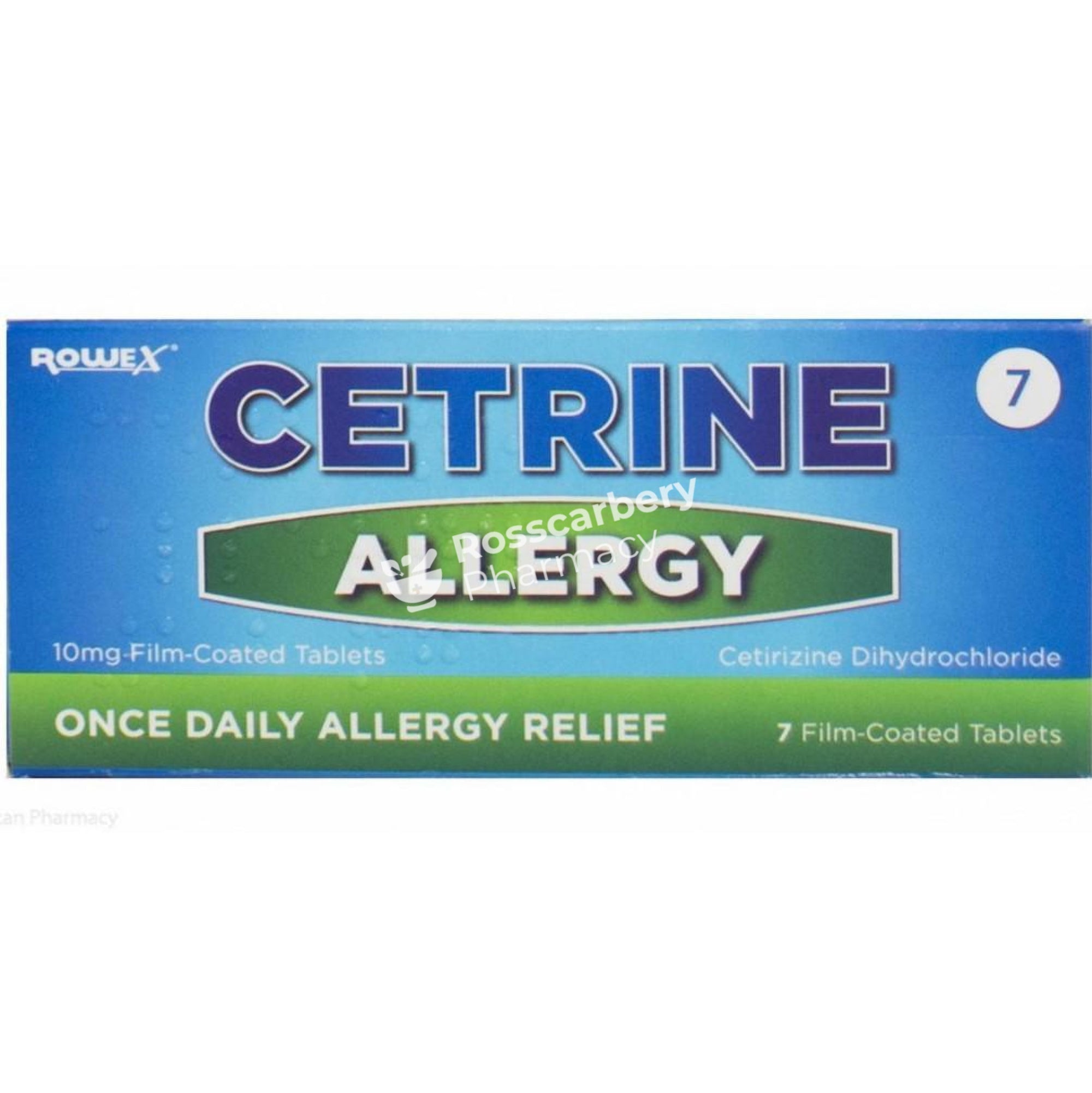 Cetrine Allergy 10Mg Film-Coated Tablets Antihistamines