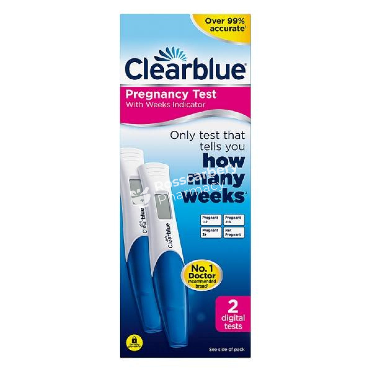 Clearblue Digital Pregnancy Test With Weeks Indicatior