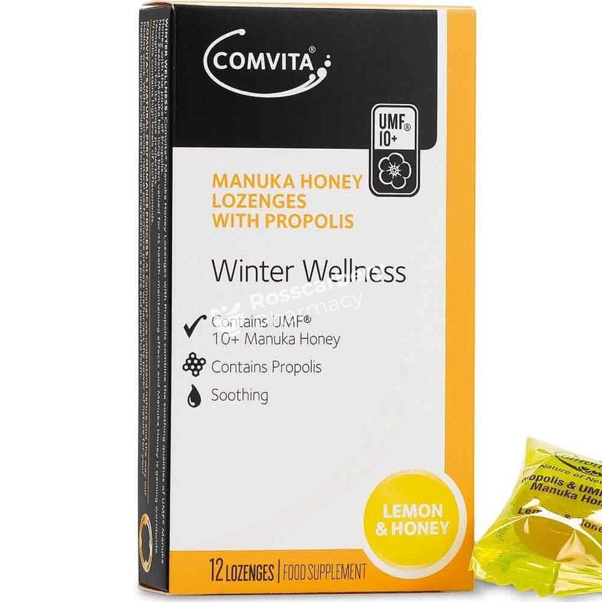 Comvita Winter Wellness - Manuka Honey Lozenges With Propolis Sweets/lozenges/pastilles