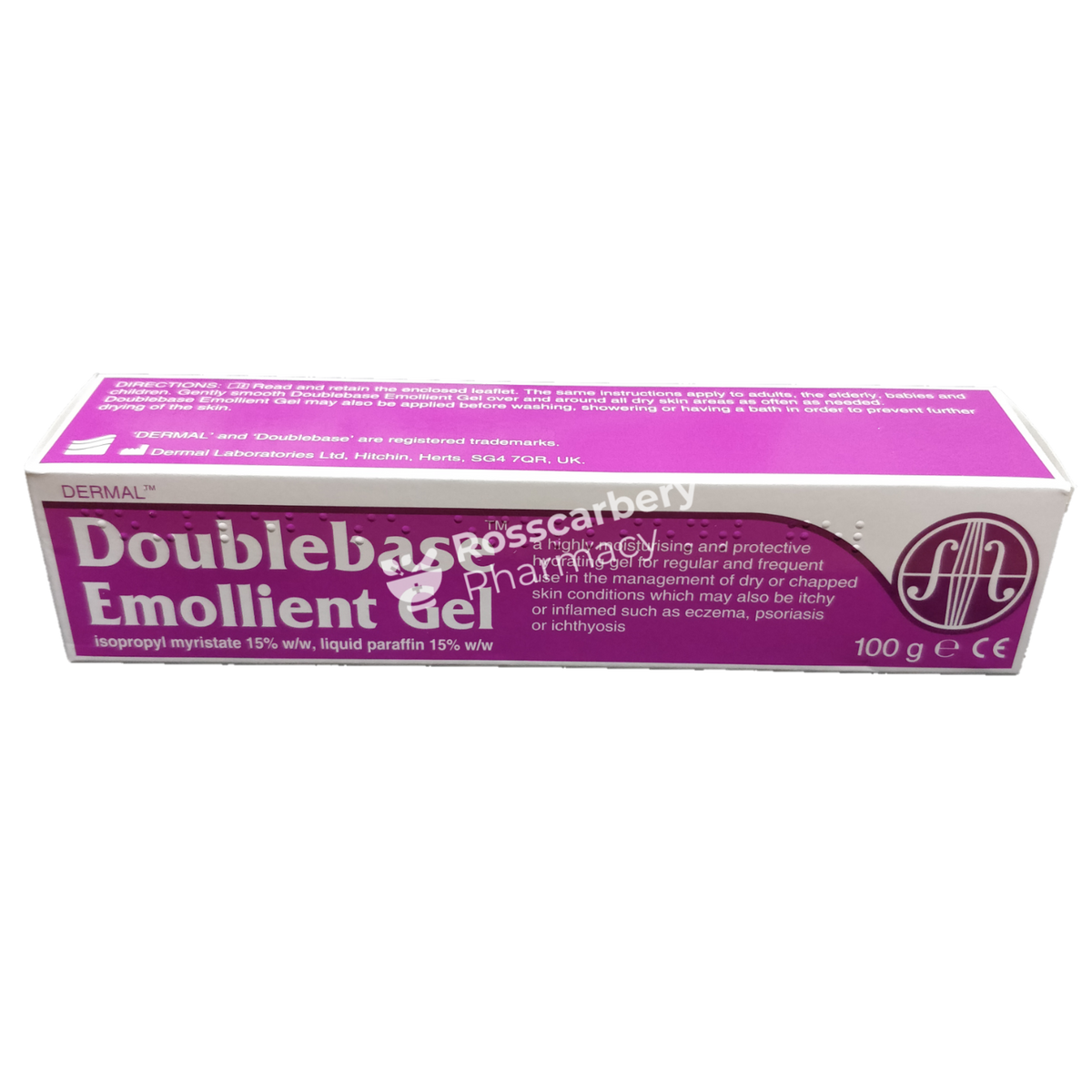 Dermal - Doublebase Emollient Gel Tube Body Moisturiser