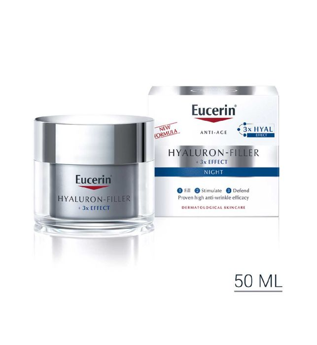 Eucerin Anti-Age Hyaluron-Filler + 3x Effect Night Cream