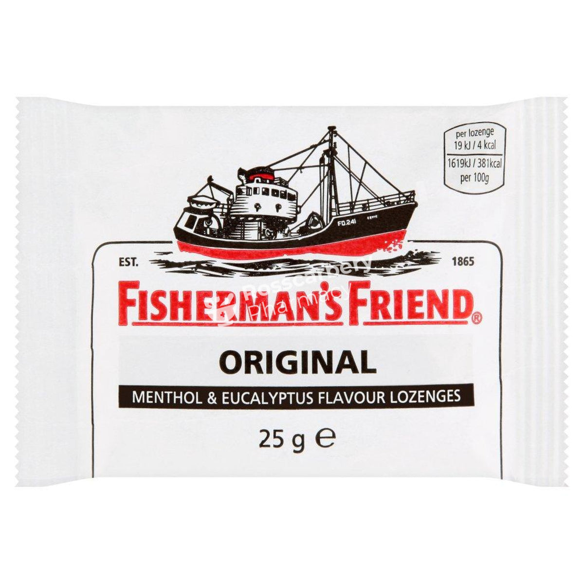 Fishermans Friend Original - Menthol &amp; Eucalyptus Flavour Lozenges Sweets/lozenges/pastilles