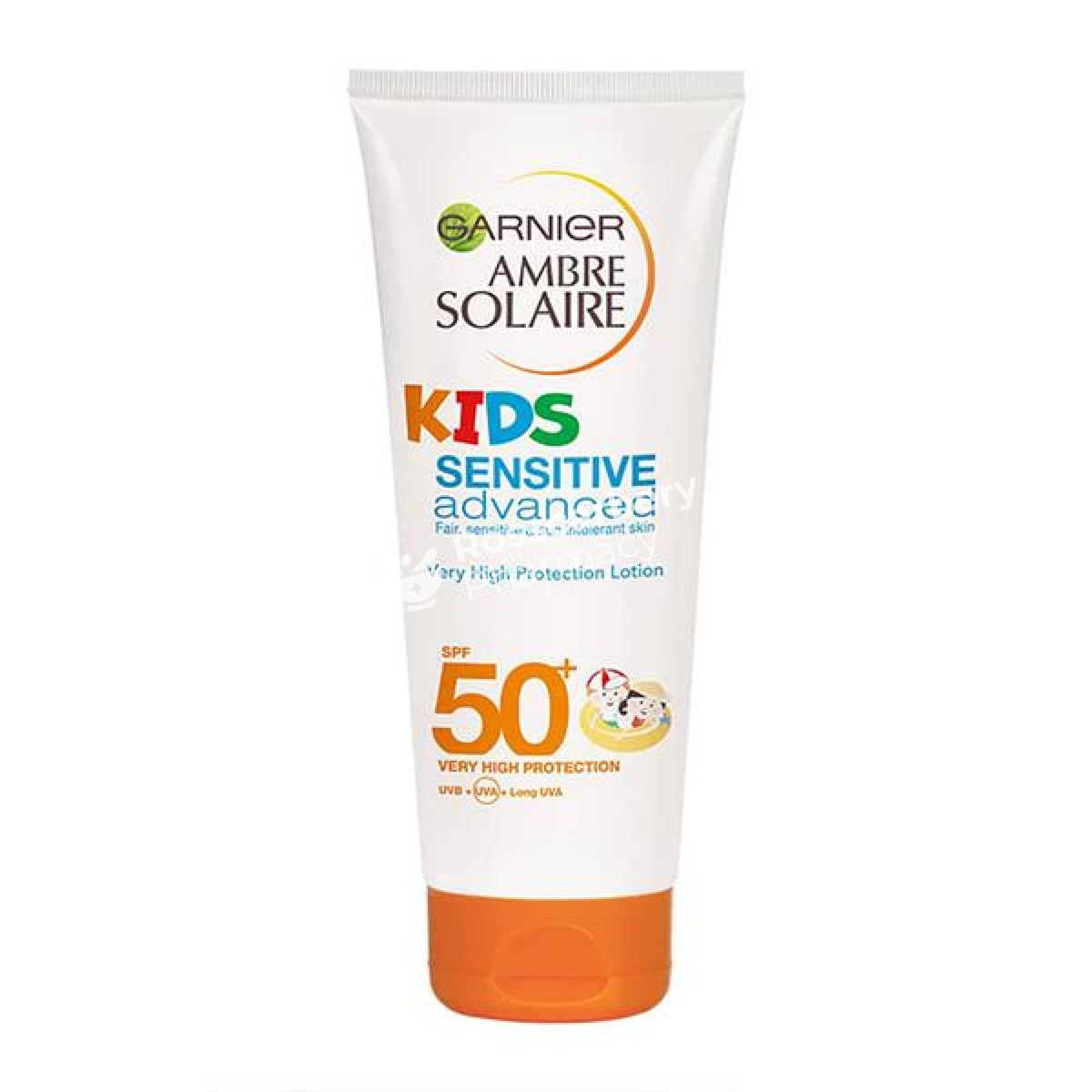 Garnier Ambre Solaire Kids Sensitive Advanced Sun Lotion Spf50+ Protection