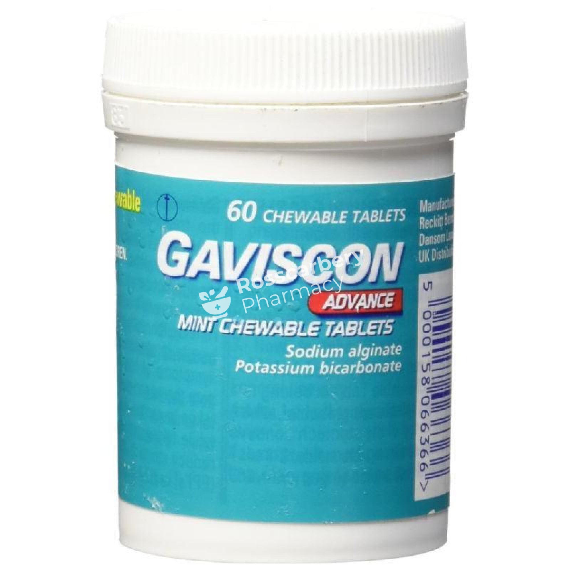 Gaviscon Advance Chewable Tablets Acid Indigestion & Reflux