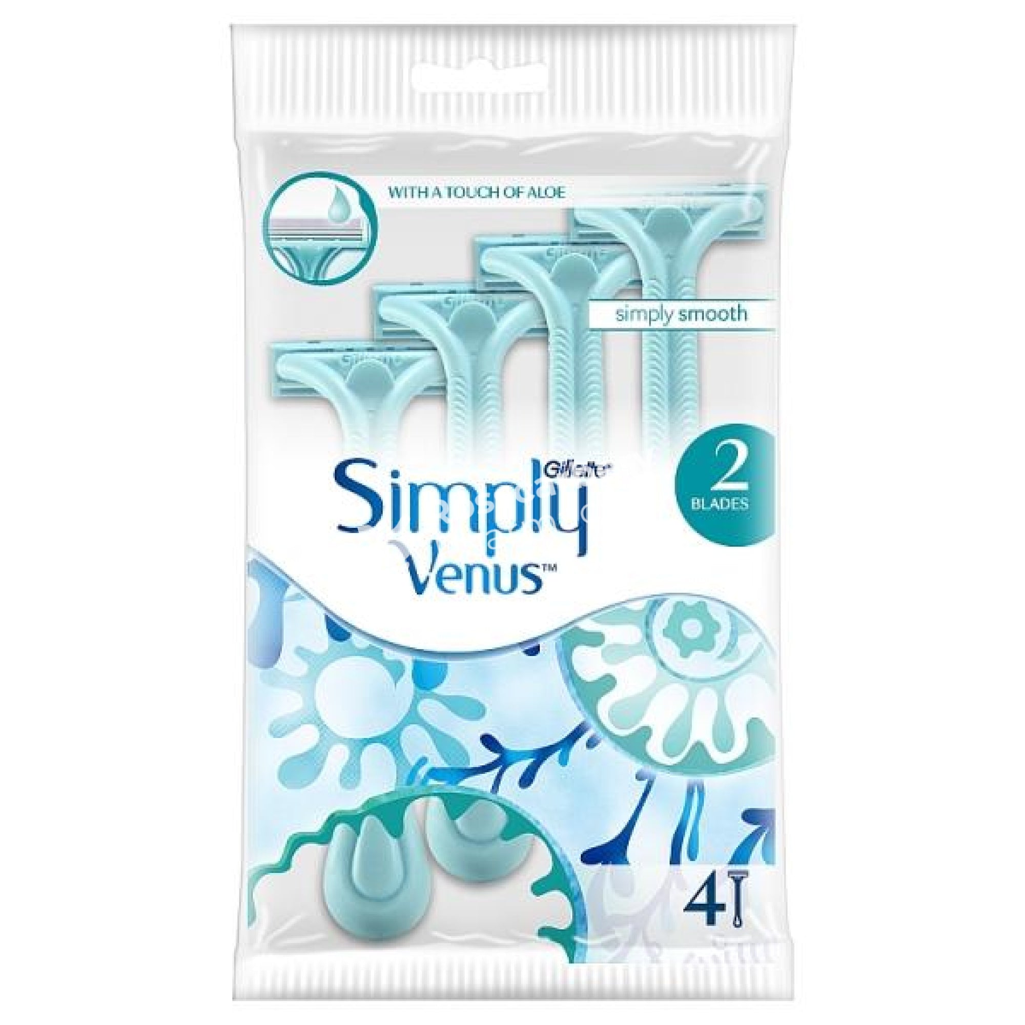 Gillette Simply Venus Disposable Razors Womens Shaving & Hair Removal