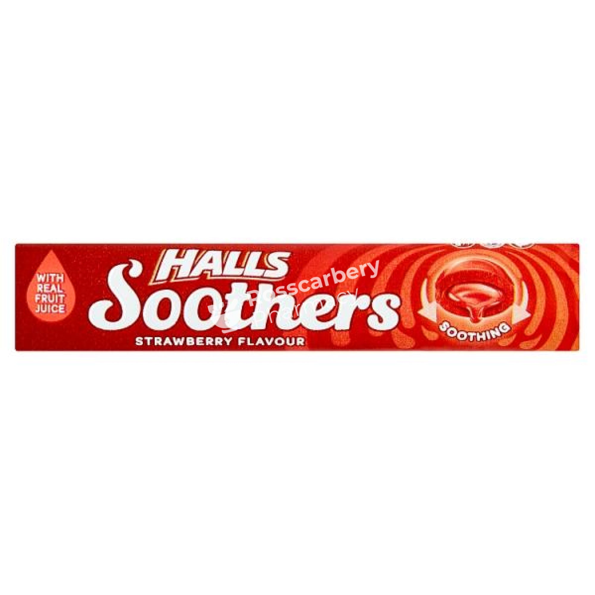 Halls Soothers Strawberry Flavour Sweets/lozenges/pastilles