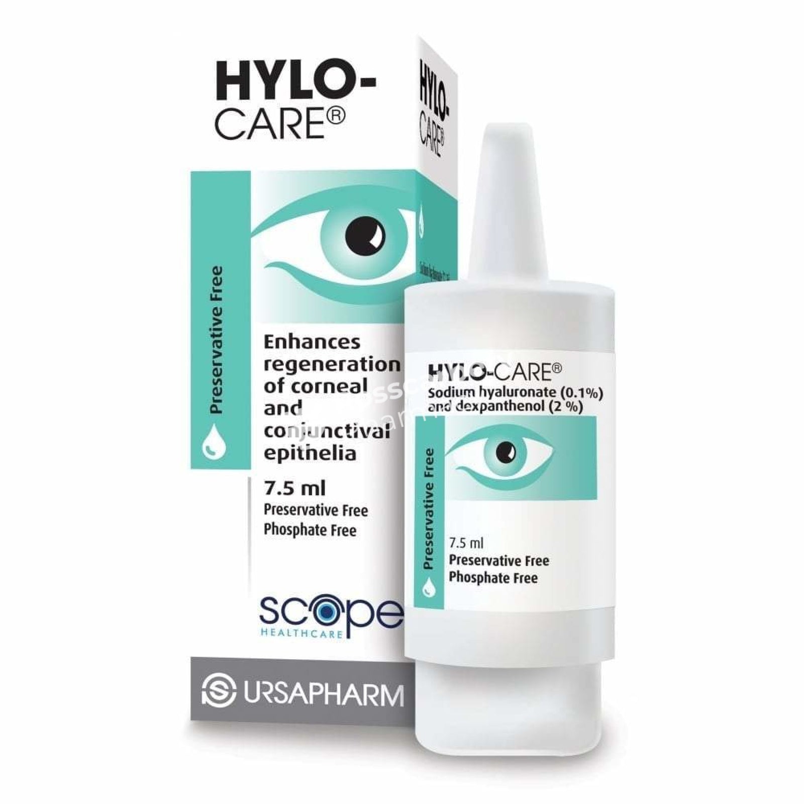 Hylo-Care 0.1% Eye Drops - Enhances Regeneration Of Corneal & Conjunctival Epithelia