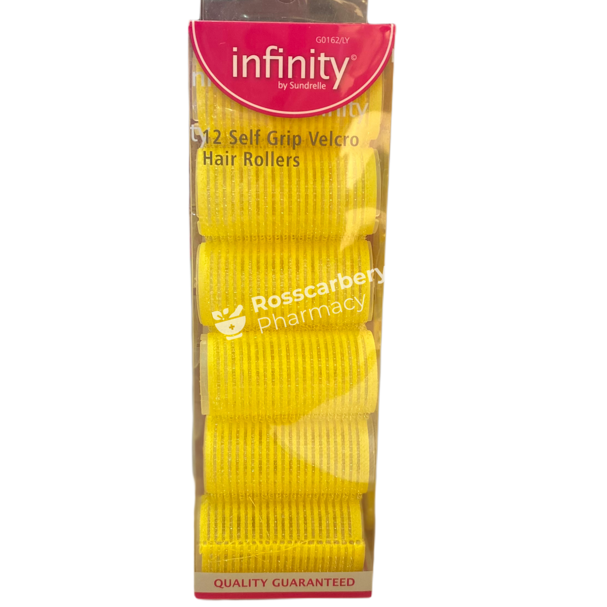 Infinity By Sundrelle 12 Self Grip Velcro Hair Rollers Medium Styling