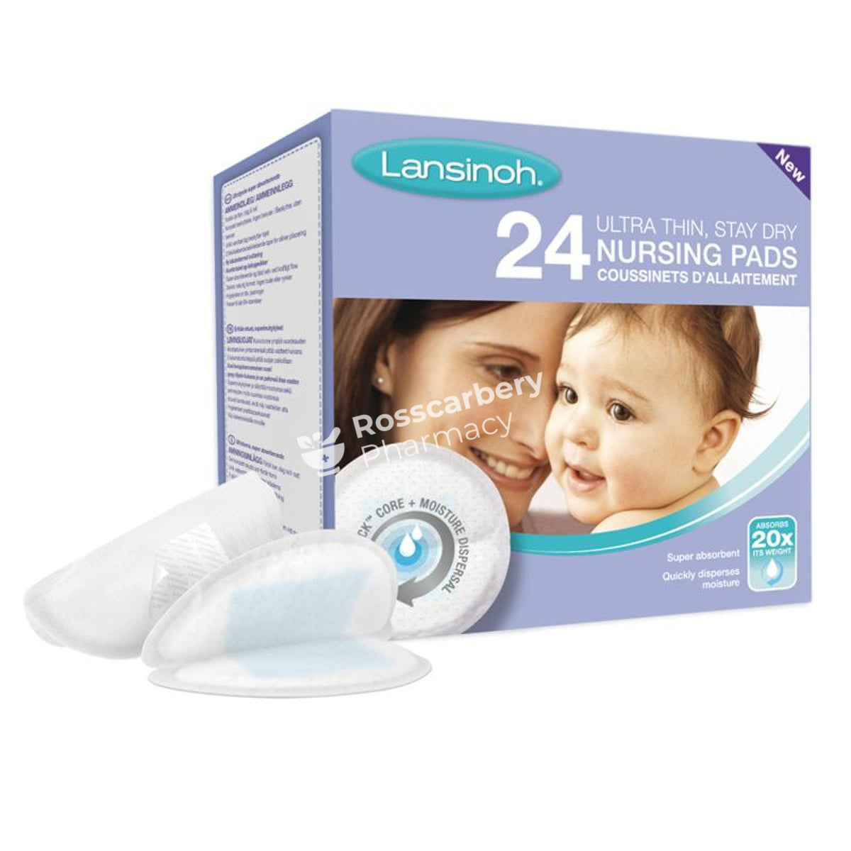 Lansinoh Nursing Pads Ultra Thin Breast