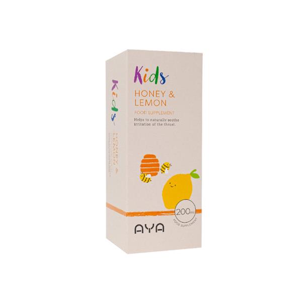 AYA Kids Honey & Lemon Food Supplement