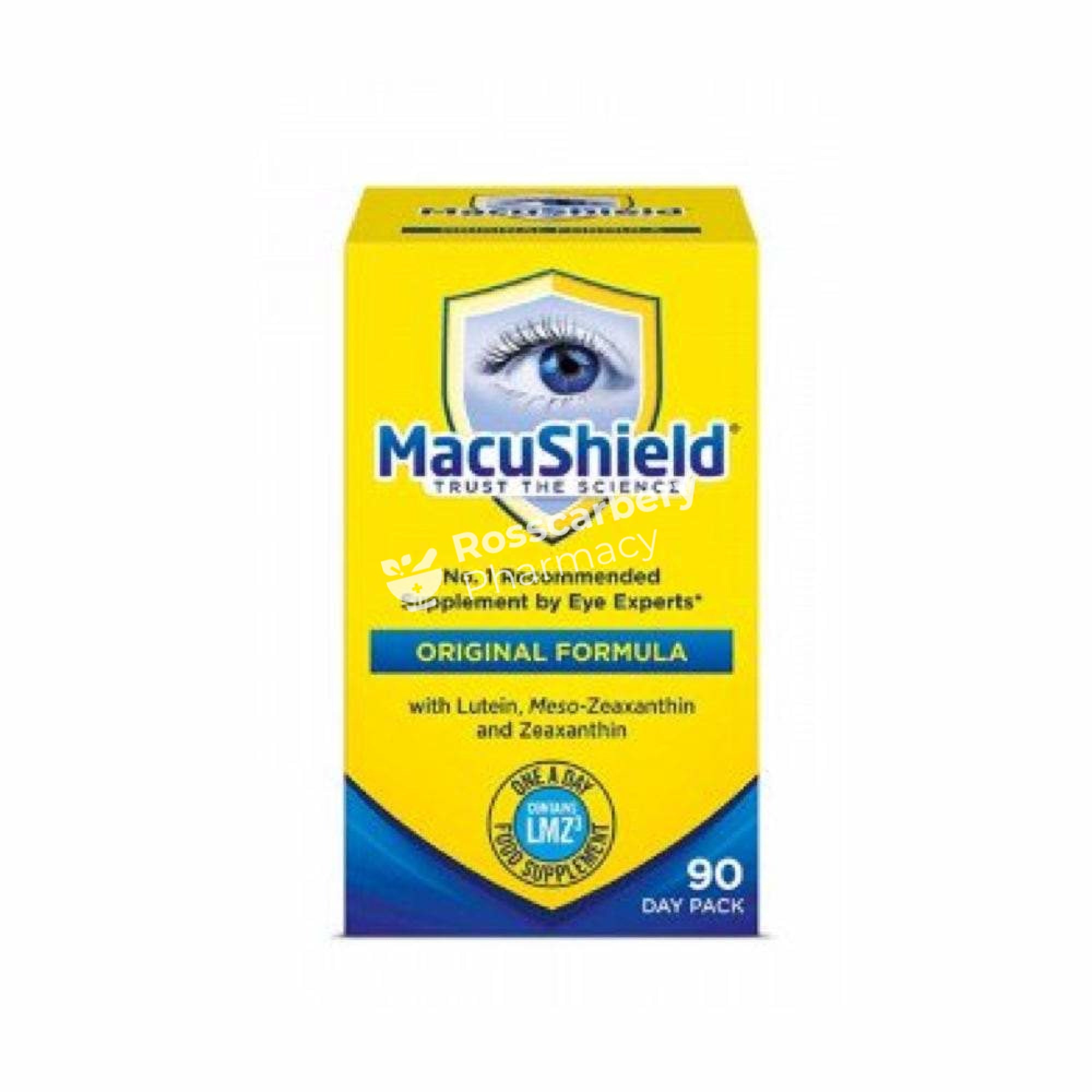 Macushield Original Formula Eye Supplement Macular Degeneration & Glaucoma