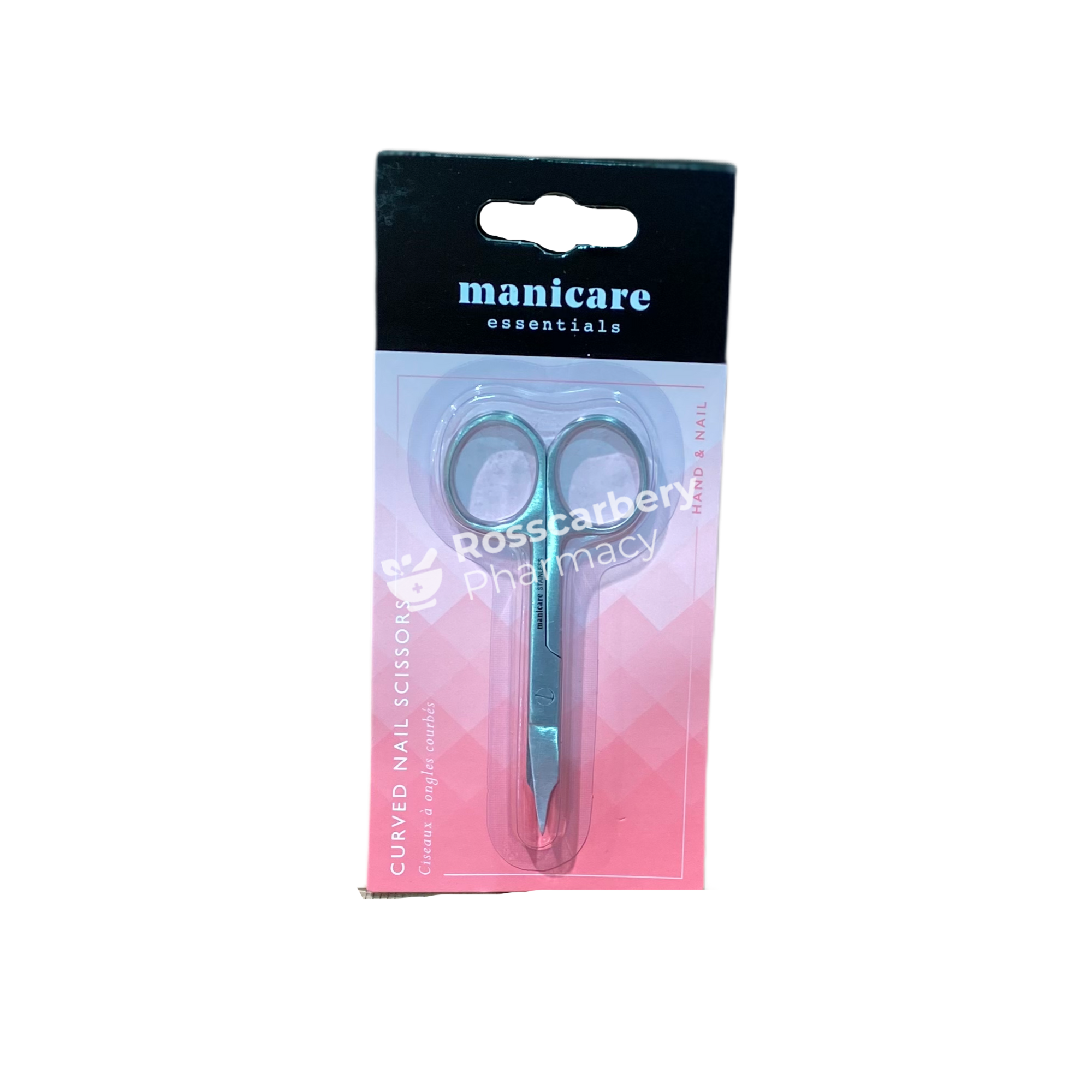 Manicare Essentials Curved Nail Scissors Cuticle & Care