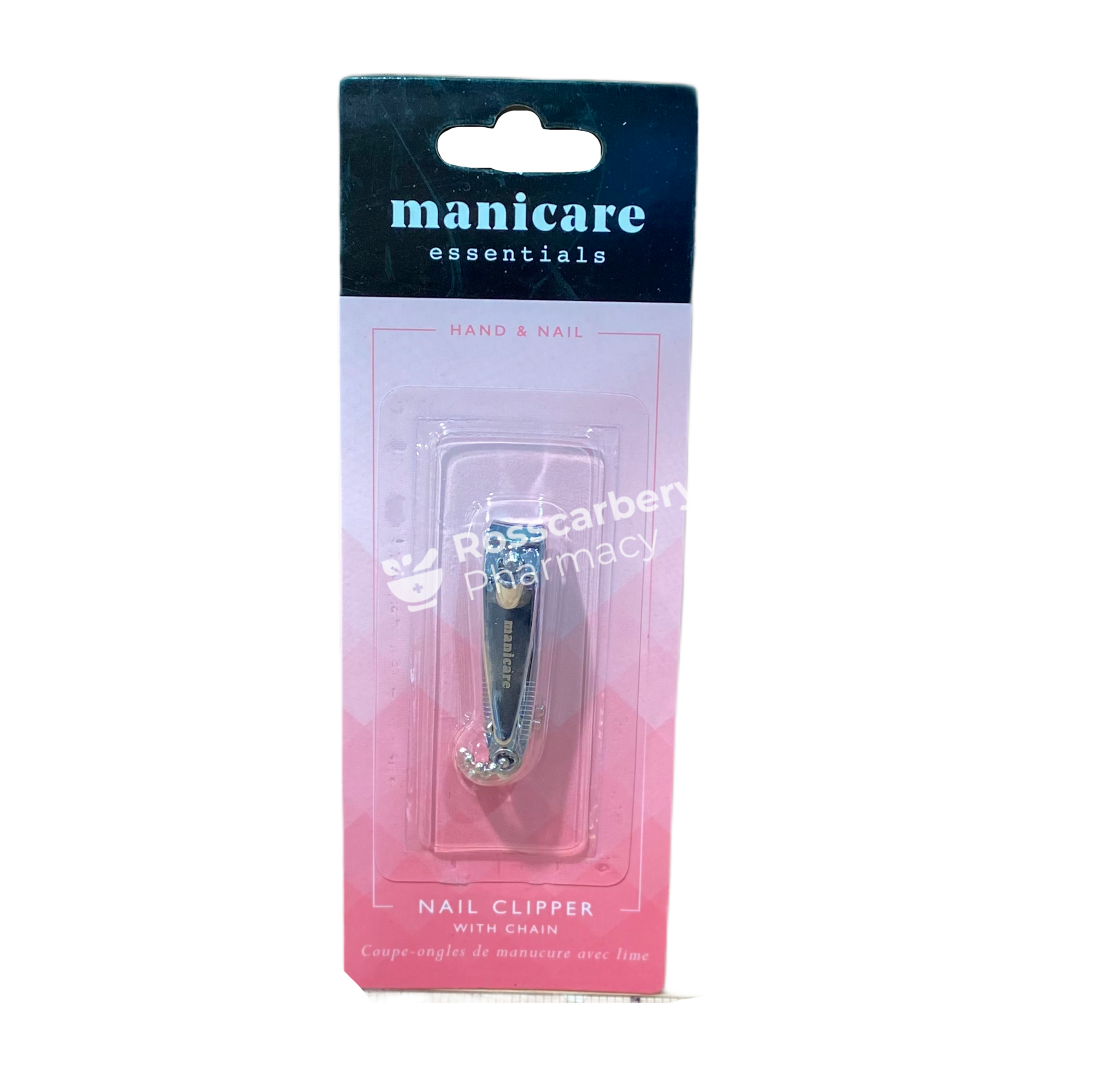 Manicare Essentials Finger Nail Clipper With Chain Cuticle & Care