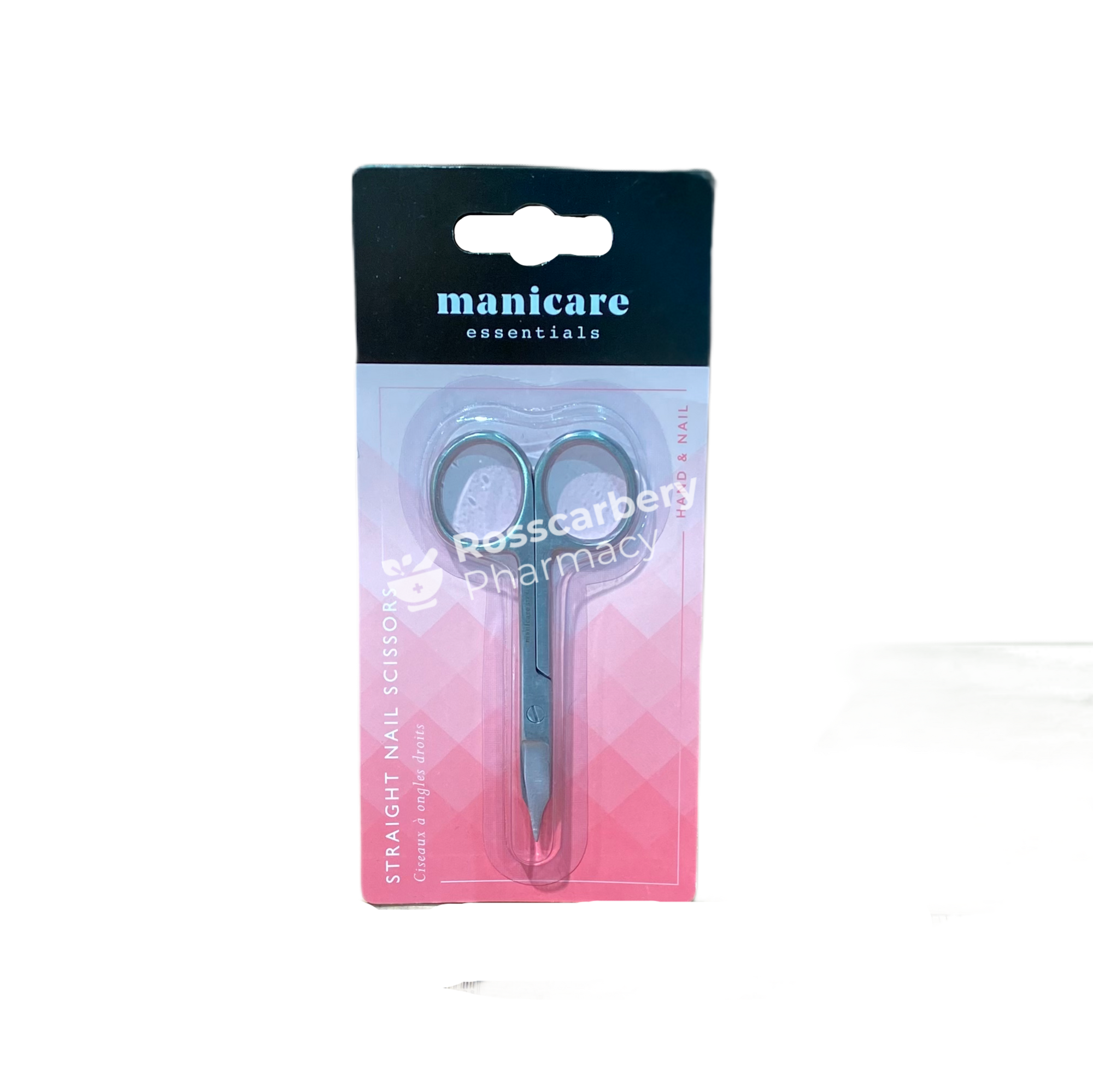Manicare Essentials Straight Nail Scissors Cuticle & Care