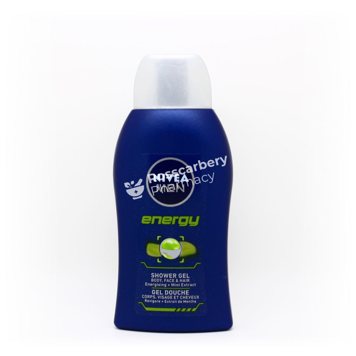 Nivea Men Energy Hair &amp; Body Shower Gel Travel Size
