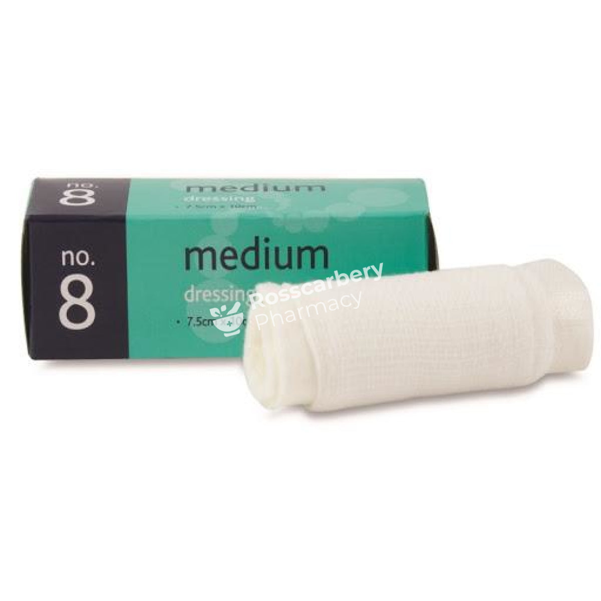 No. 8 Medium Sterile Wound Dressing 7.5Cm X 10Cm Bandages Dressings &amp; Plasters