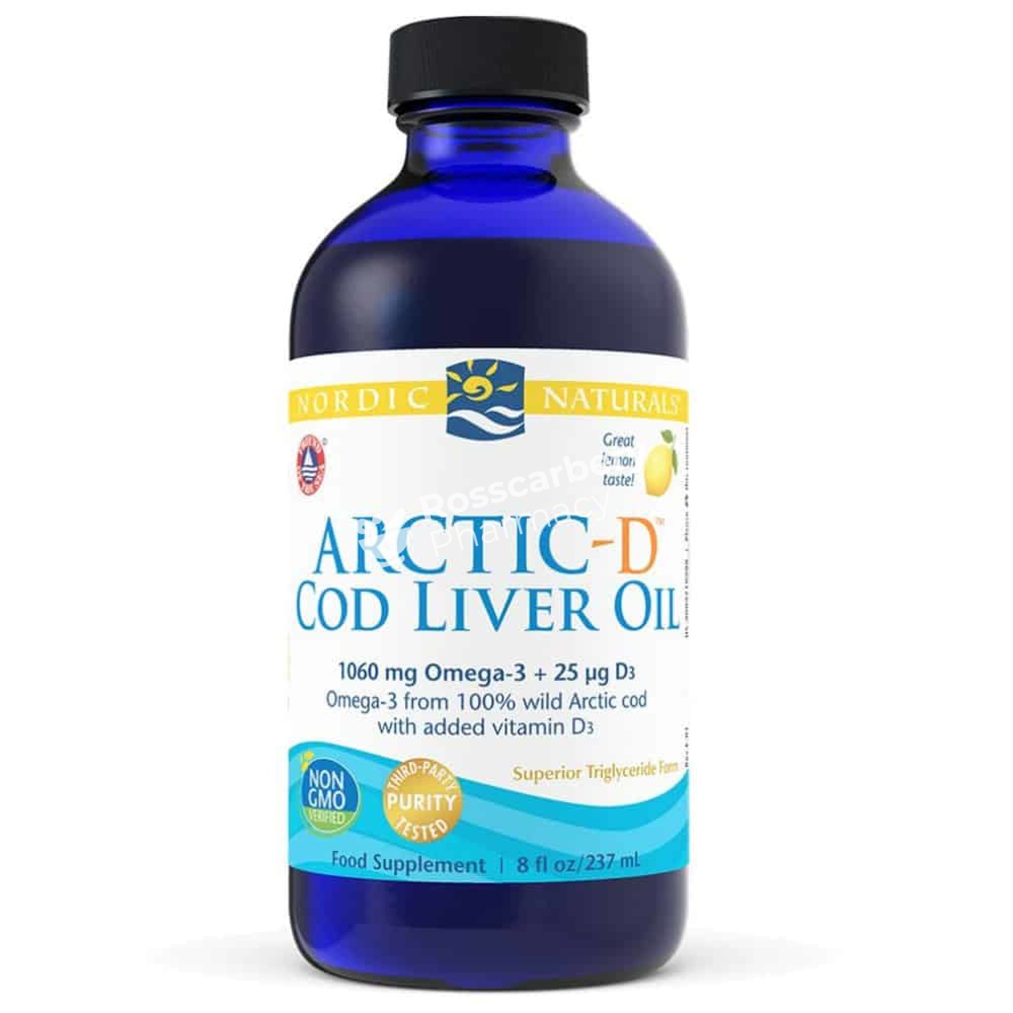 Nordic Naturals - Arctic-D Cod Liver Oil Brain Health