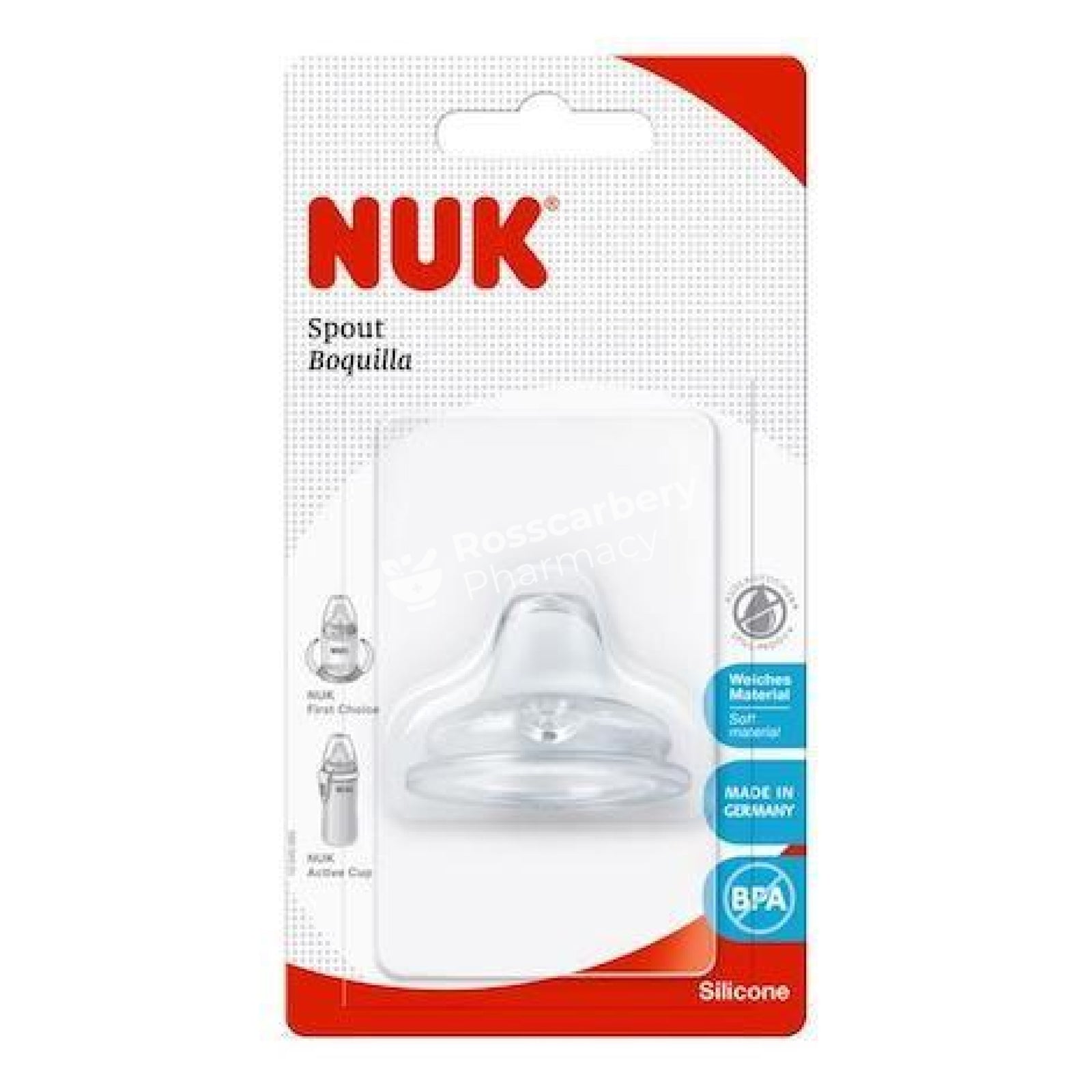 Nuk Spout Silicone Teats