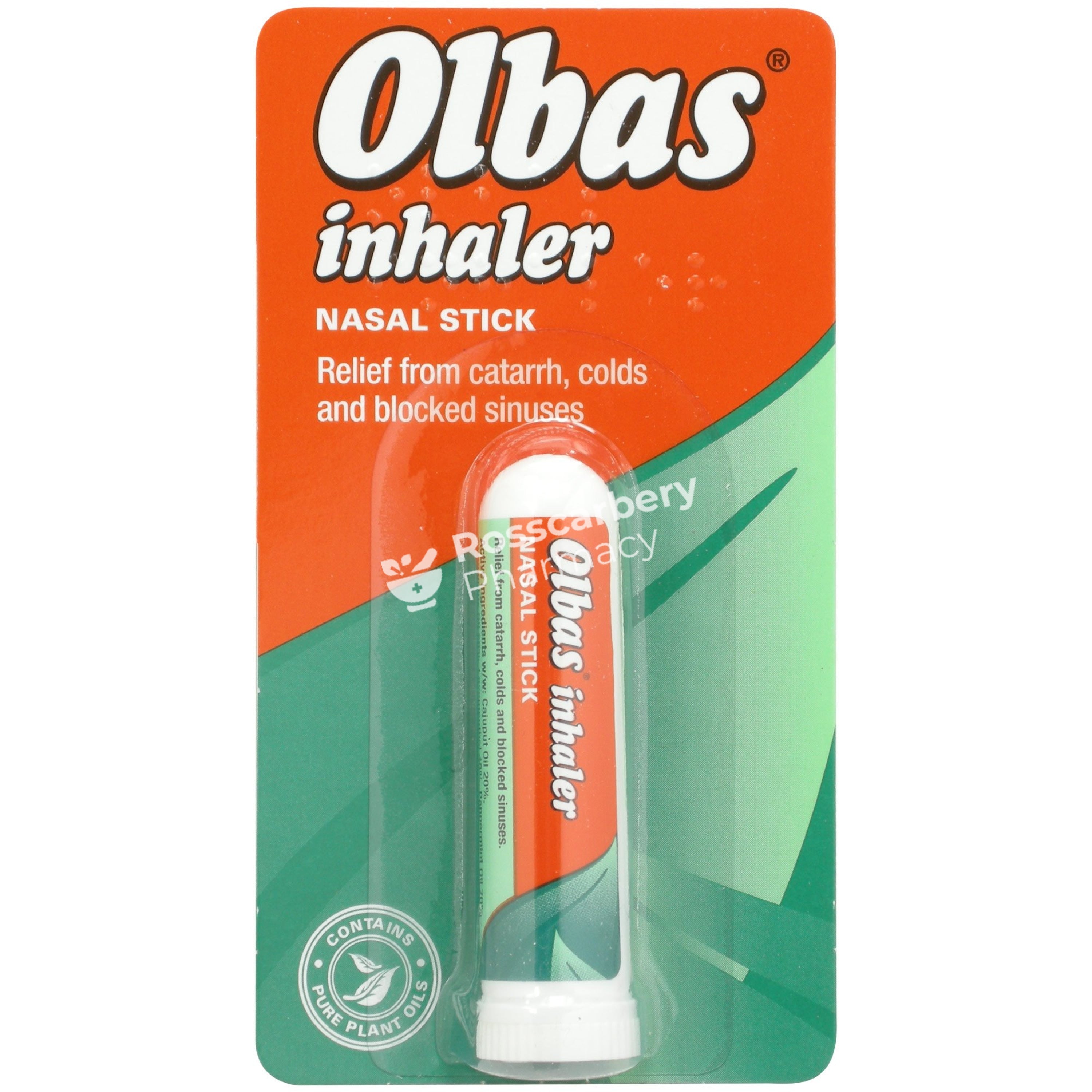 Olbas Range Olbas Inhaler Nasal Stick - Rosscarbery Pharmacy