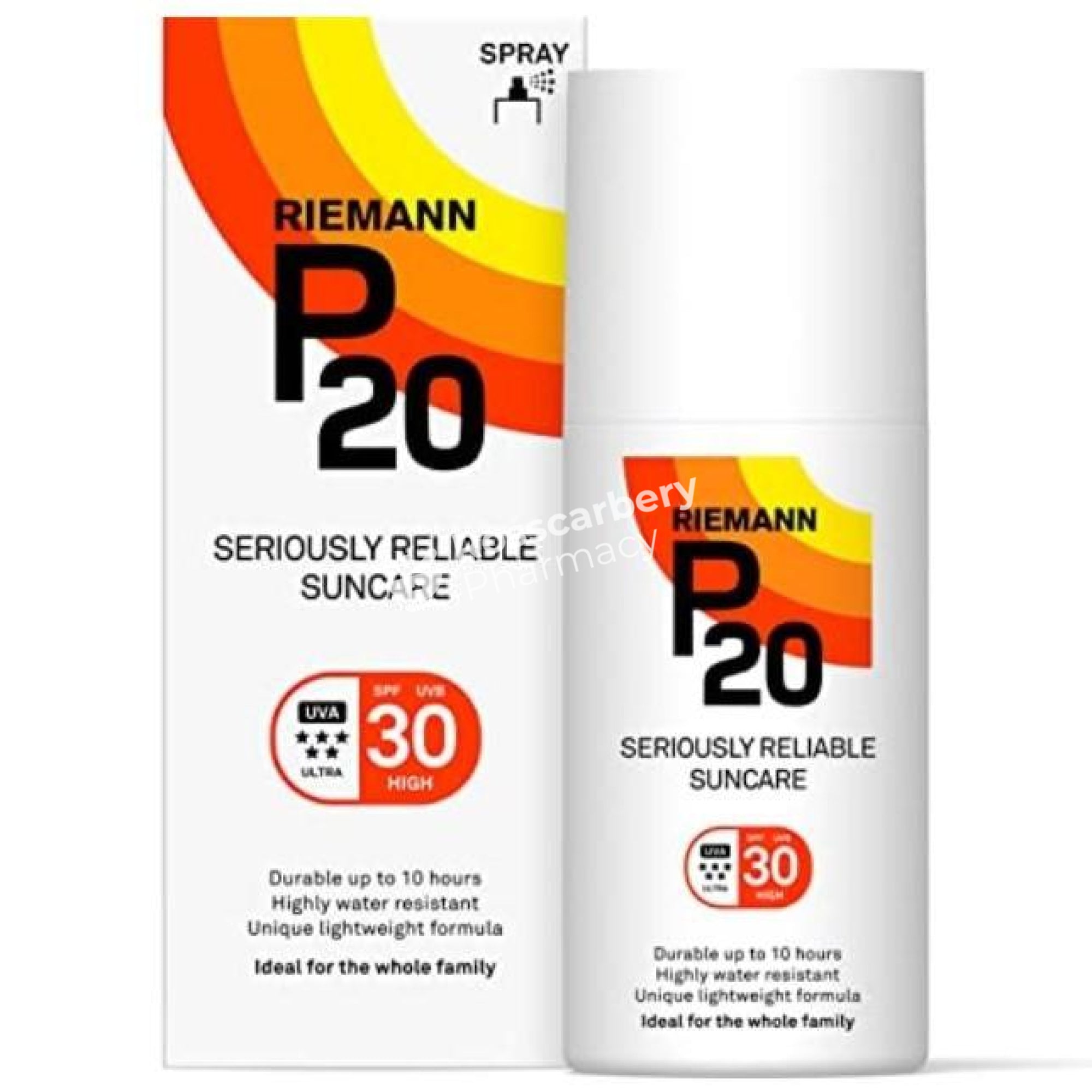 Riemann P20 Spray Spf30 High Sun Protection