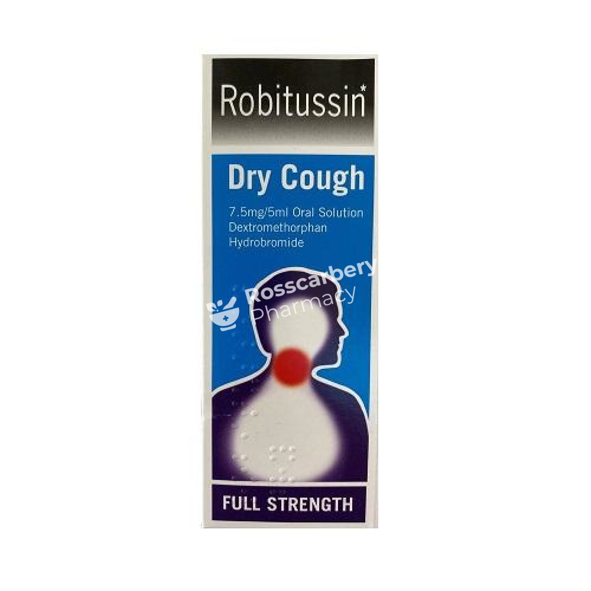 Robitussin Dry Cough Oral Suspension Bottles