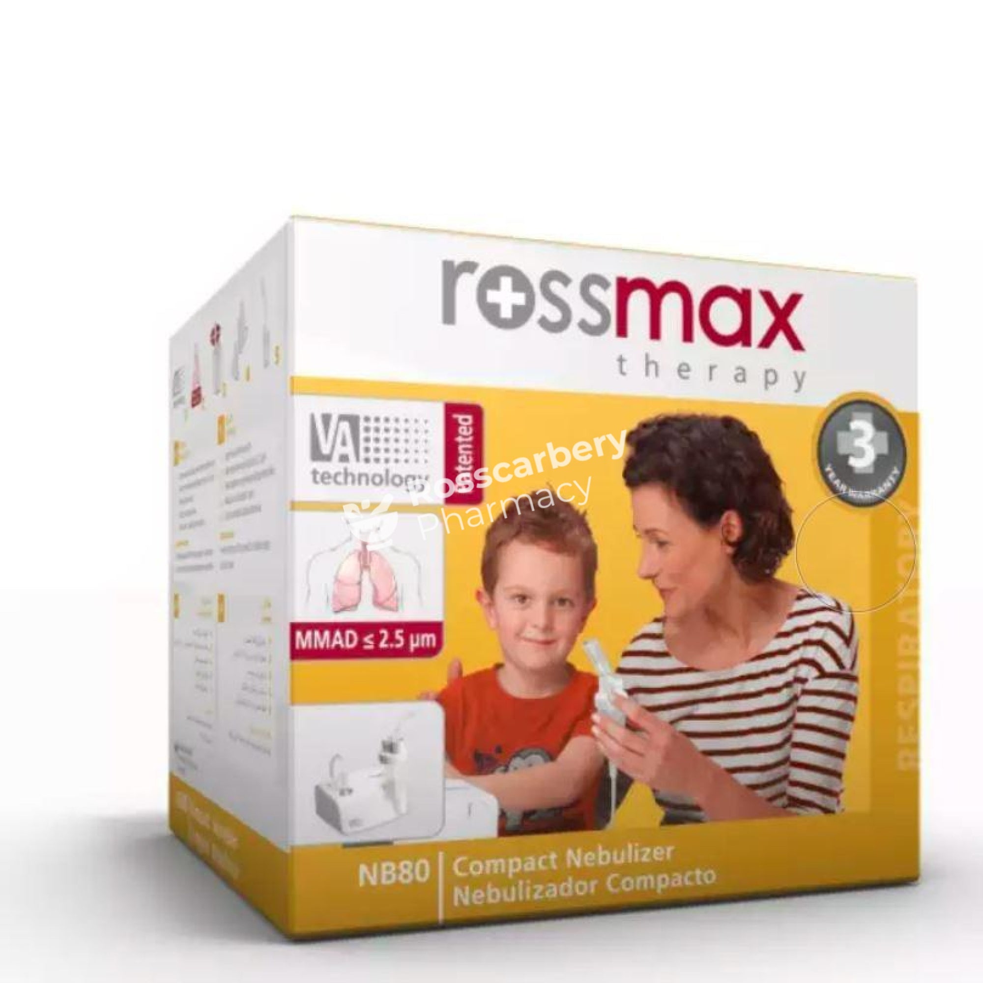 Rossmax Compact Nebulizer First Aid Accessories