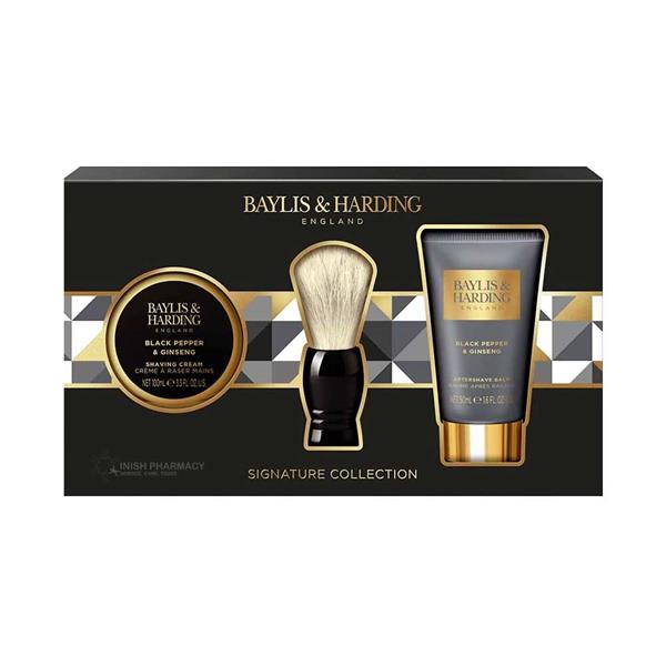 Baylis & Harding Signature Collection Black Pepper & Ginseng Shaving Gift Set