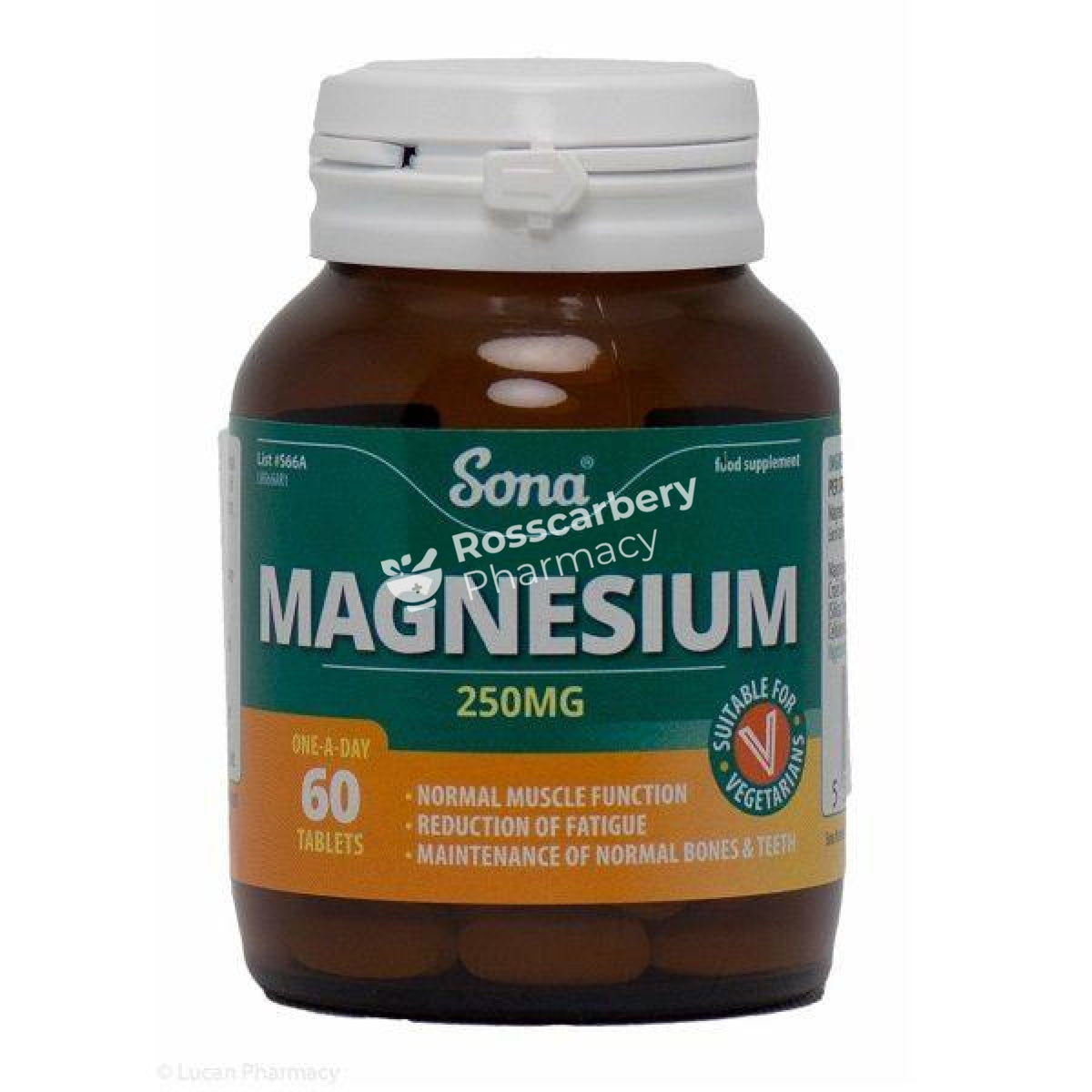 Sona - Magnesium 250Mg One-A-Day Energy &amp; Wellbeing